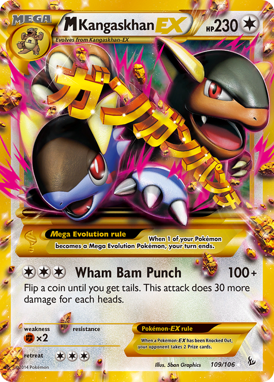 M Kangaskhan-EX – Flashfire