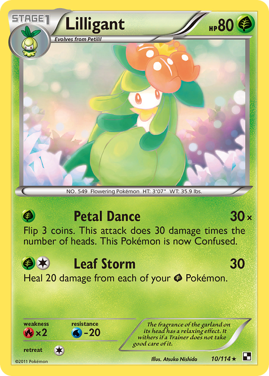 Lilligant – Black & White