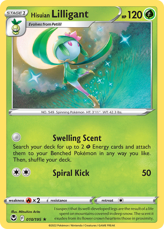Hisuian Lilligant – Silver Tempest
