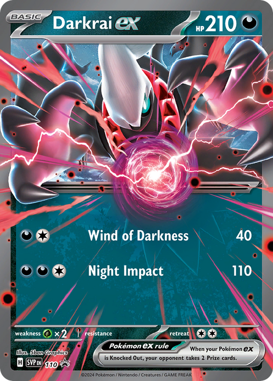Darkrai ex – Scarlet & Violet Black Star Promos