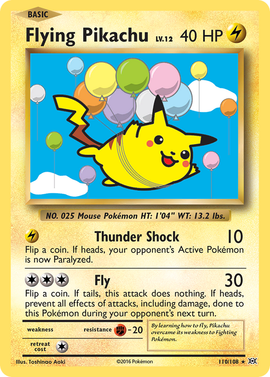 Flying Pikachu – Evolutions