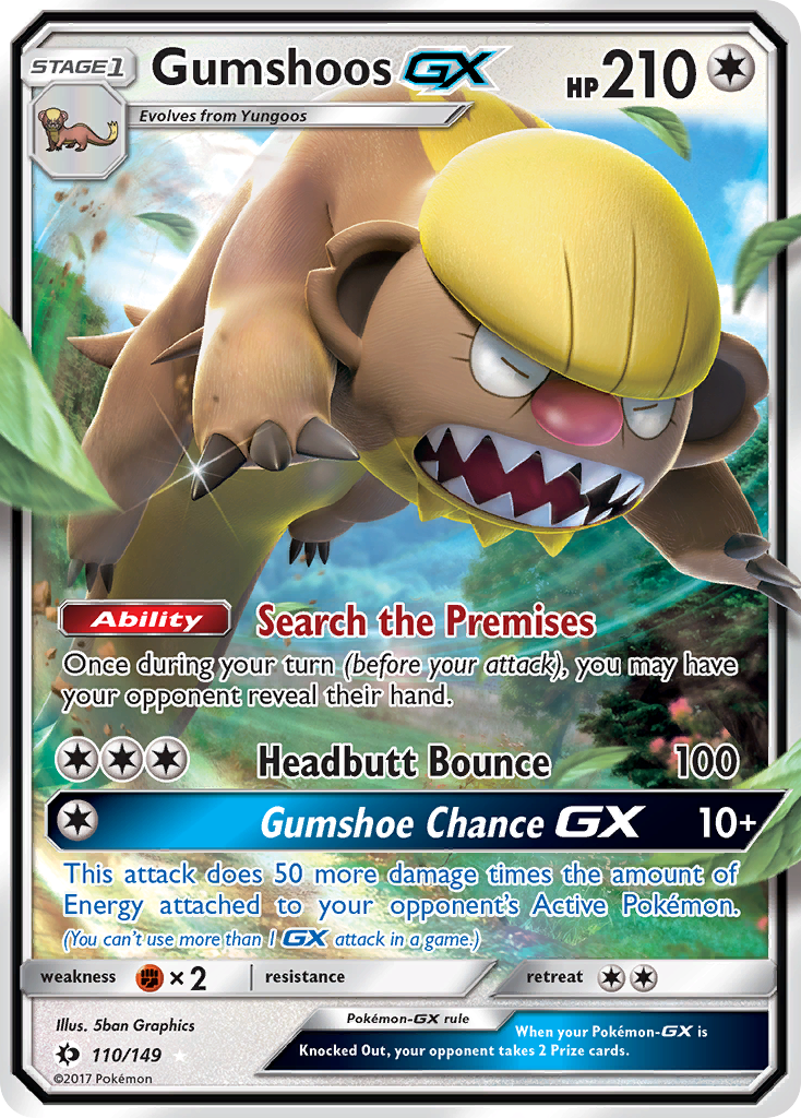 Gumshoos-GX – Sun & Moon