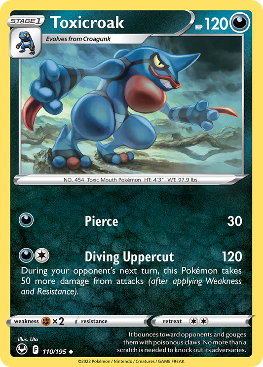 Toxicroak – Silver Tempest