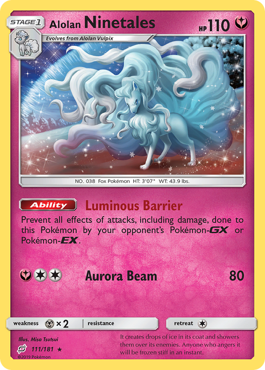 Alolan Ninetales – Team Up