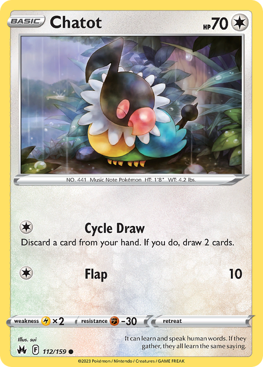 Chatot – Crown Zenith