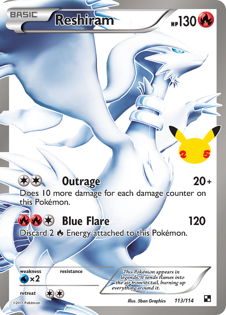 Reshiram – Celebrations: Classic Collection