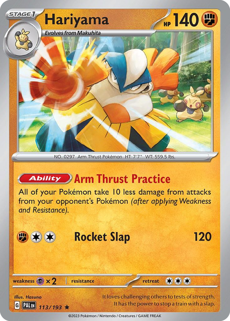 Hariyama – Paldea Evolved