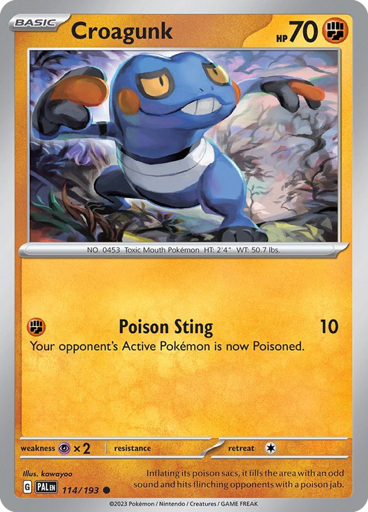 Croagunk – Paldea Evolved