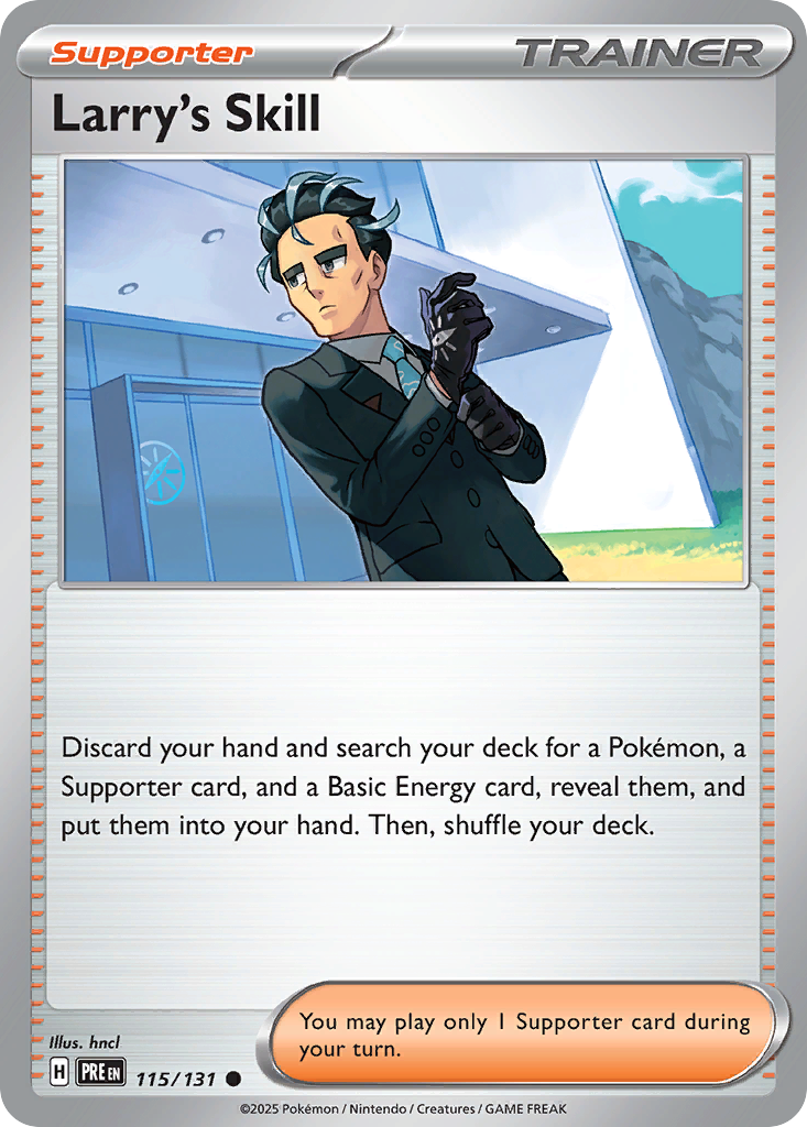 Larry's Skill – Prismatic Evolutions