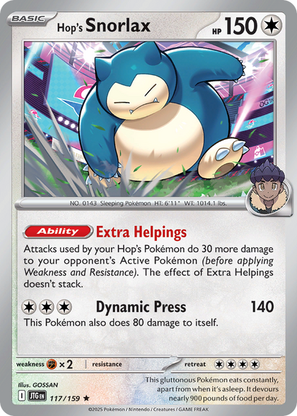 Hop's Snorlax – Journey Together