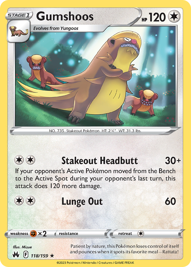 Gumshoos – Crown Zenith
