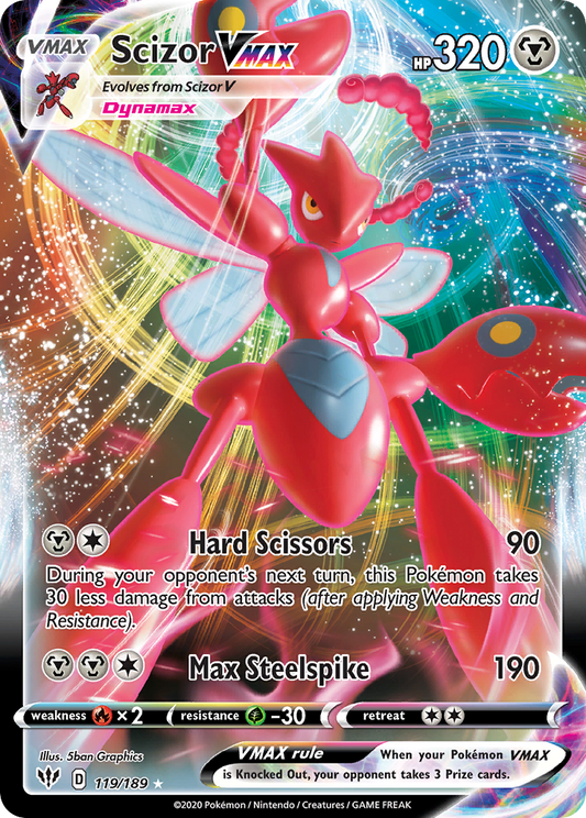 Scizor VMAX – Darkness Ablaze