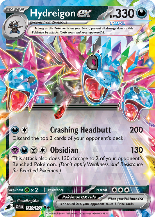 Hydreigon ex – Surging Sparks