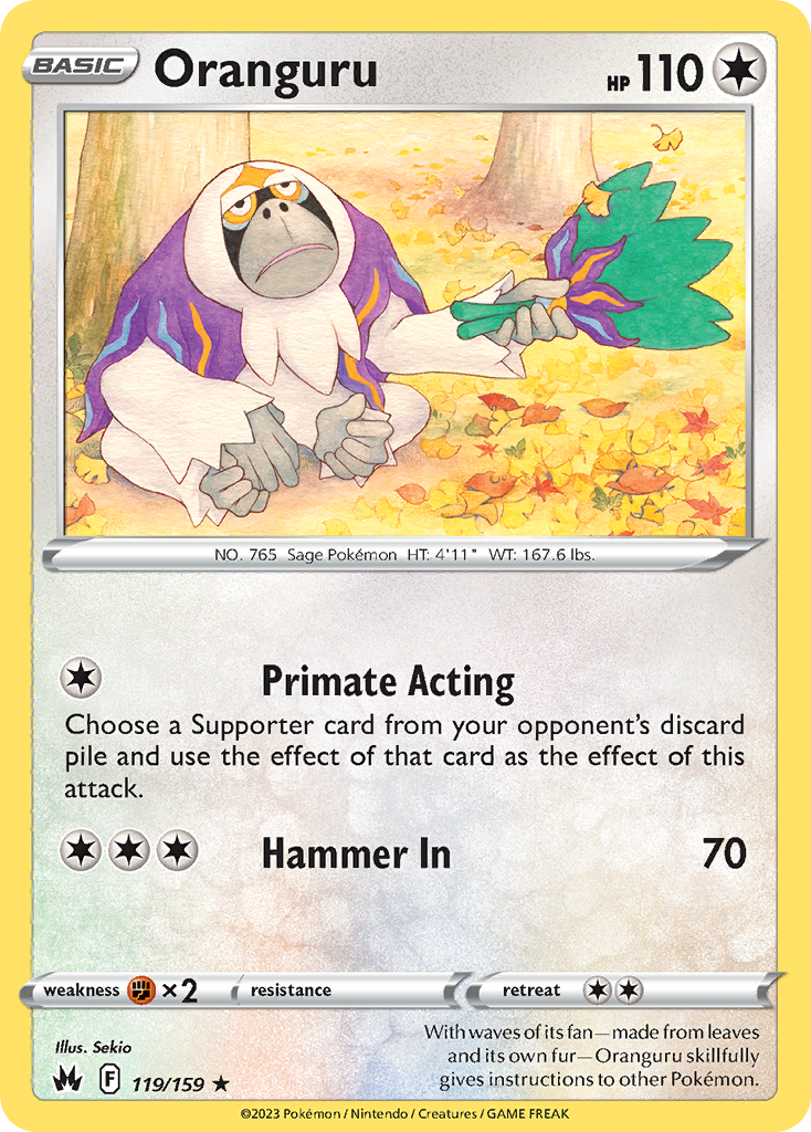 Oranguru – Crown Zenith