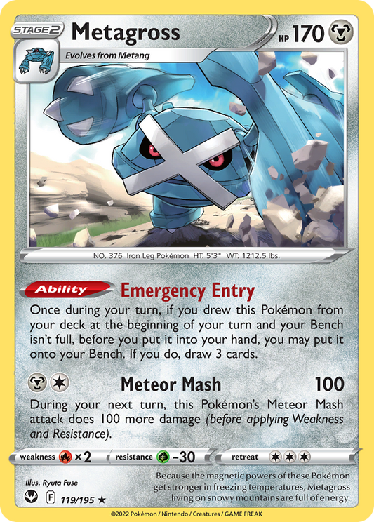 Metagross – Silver Tempest