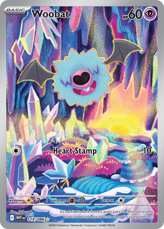 Woobat – White Flare