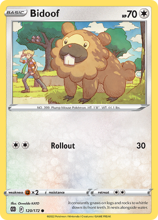 Bidoof – Brilliant Stars