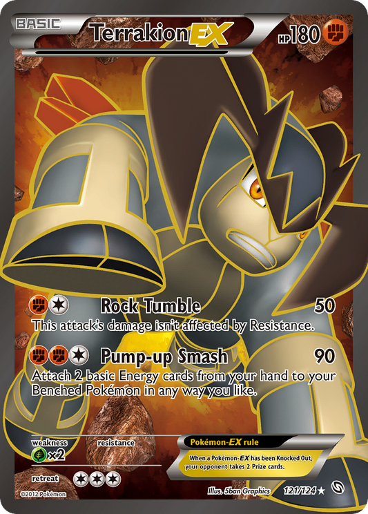 Terrakion-EX – Dragons Exalted