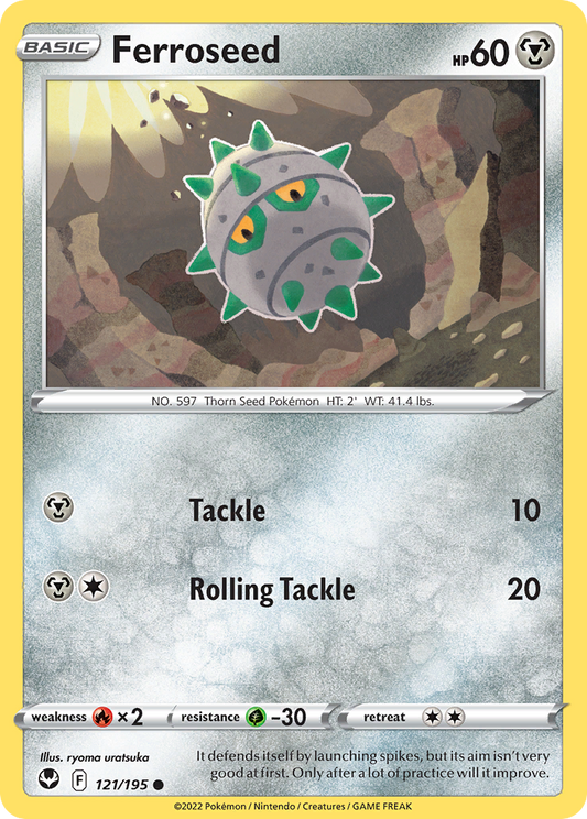 Ferroseed – Silver Tempest