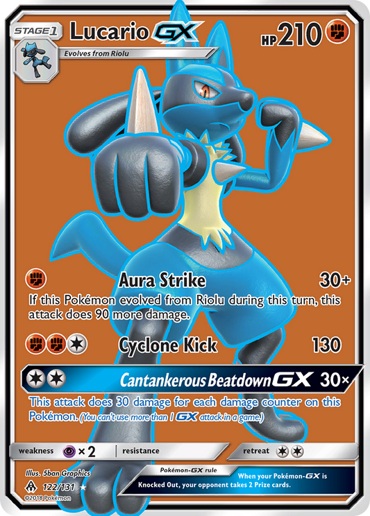 Lucario-GX – Forbidden Light