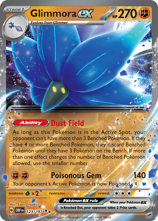 Glimmora ex – Obsidian Flames