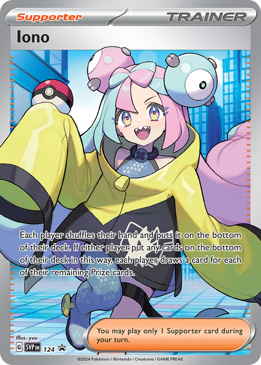 Iono – Scarlet & Violet Black Star Promos