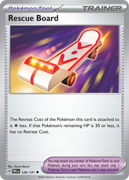 Rescue Board – Prismatic Evolutions