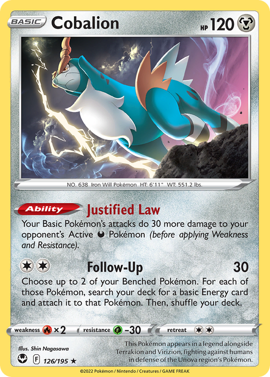 Cobalion – Silver Tempest