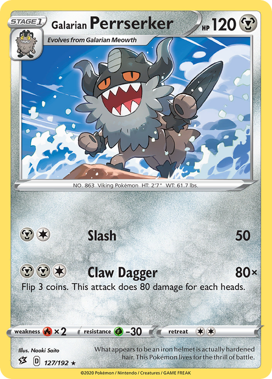 Galarian Perrserker – Rebel Clash