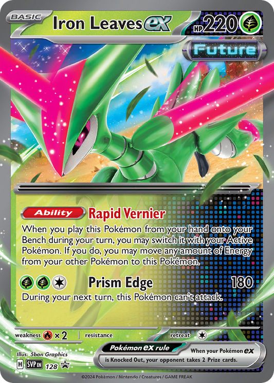 Iron Leaves ex – Scarlet & Violet Black Star Promos