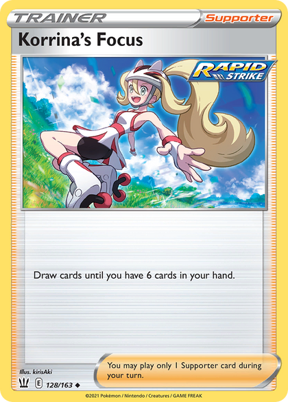 Korrina's Focus – Battle Styles