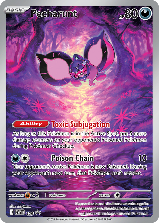 Pecharunt – Scarlet & Violet Black Star Promos