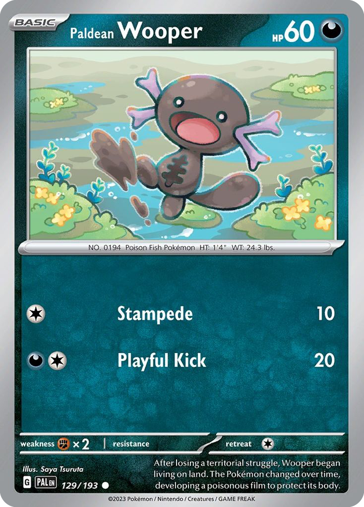 Paldean Wooper – Paldea Evolved