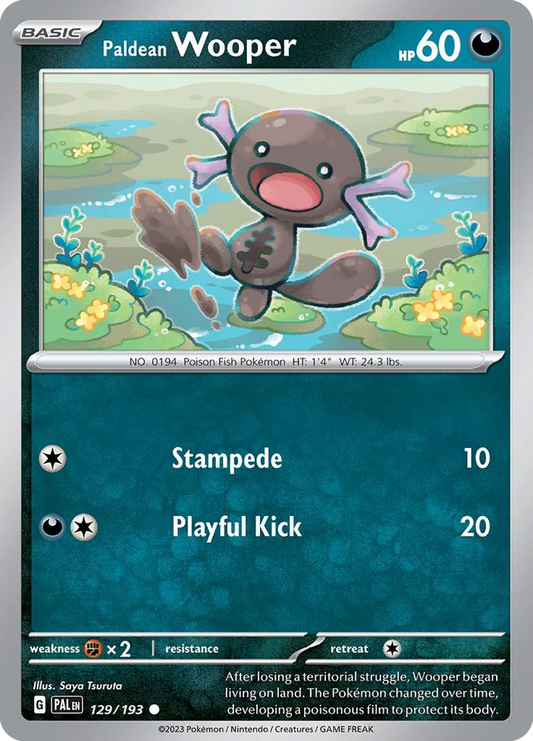 Paldean Wooper – Paldea Evolved