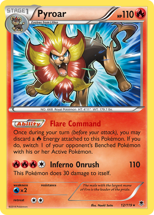 Pyroar – Phantom Forces