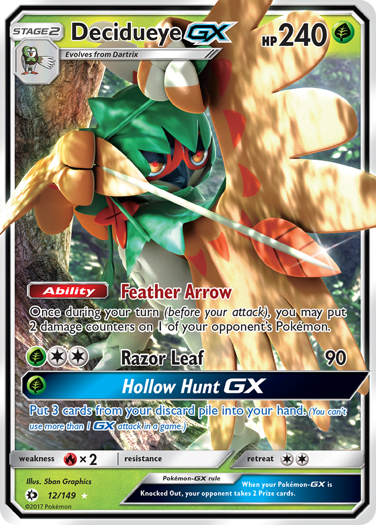 Decidueye-GX – Sun & Moon