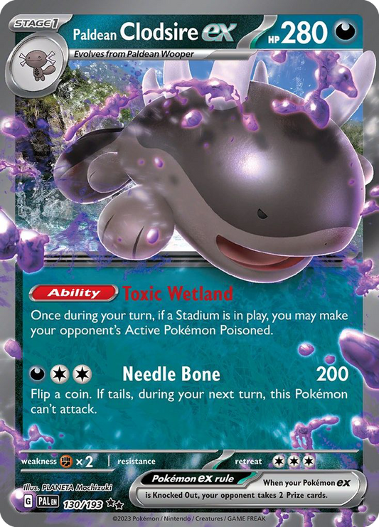 Paldean Clodsire ex – Paldea Evolved