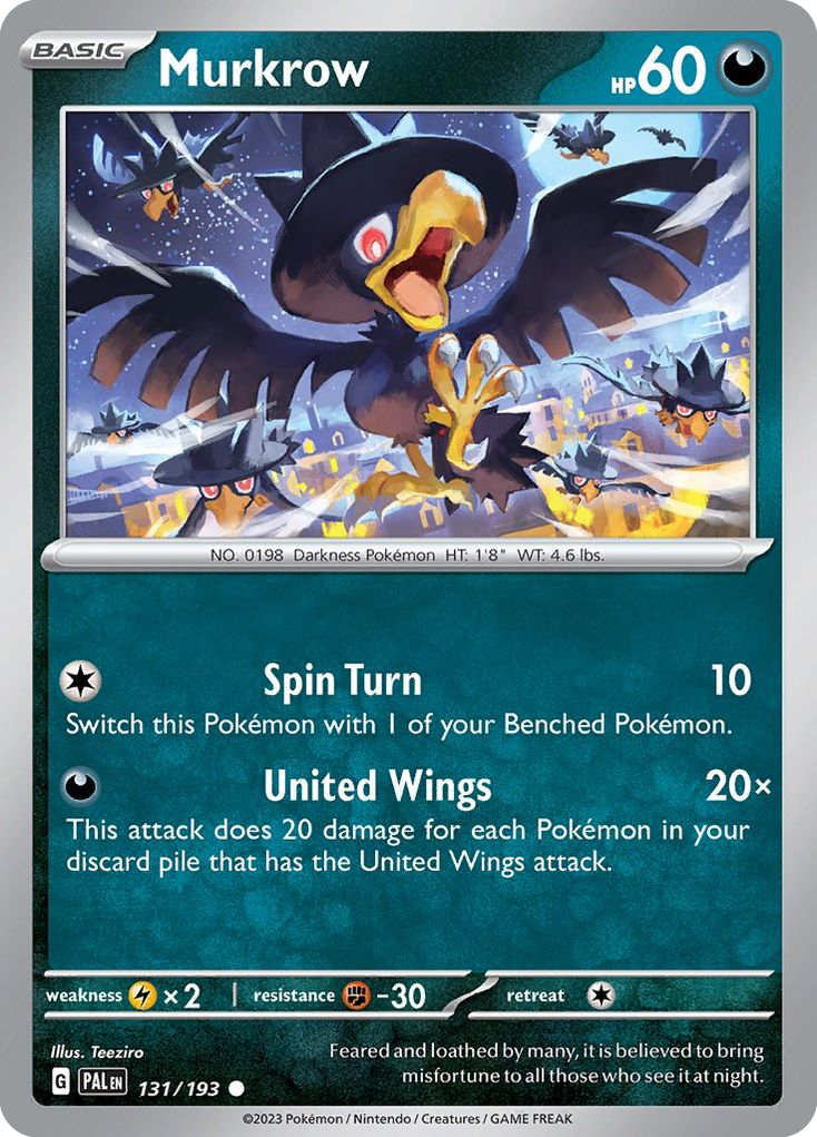 Murkrow – Paldea Evolved