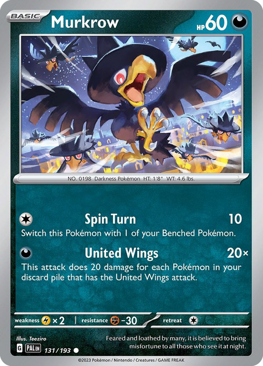 Murkrow – Paldea Evolved