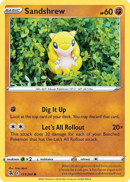 Sandshrew – Fusion Strike