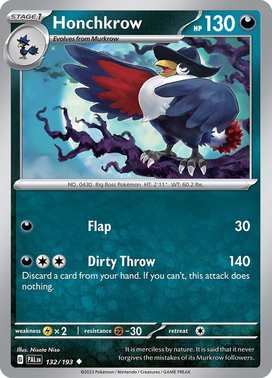 Honchkrow – Paldea Evolved