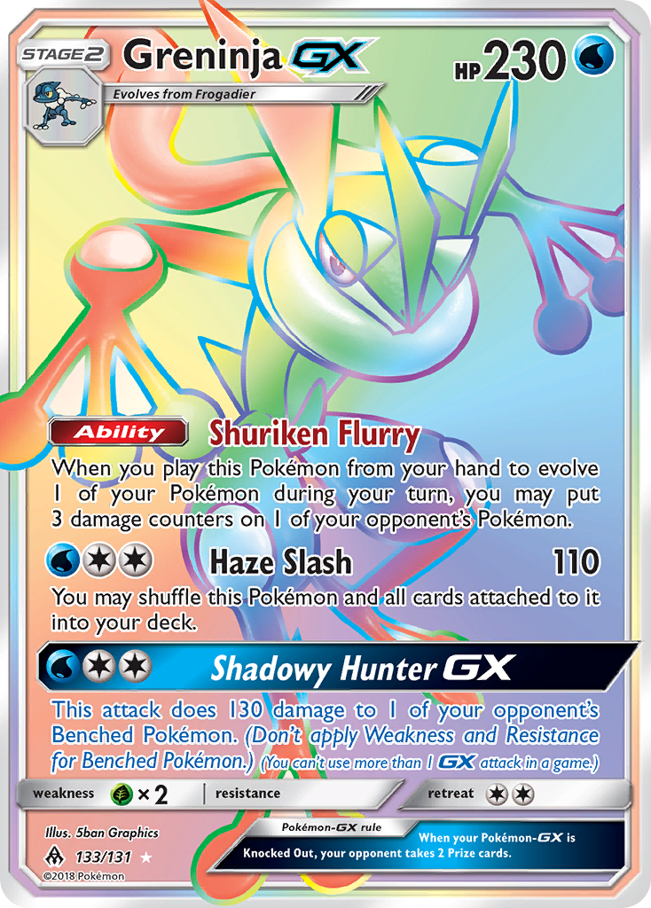 Greninja-GX – Forbidden Light