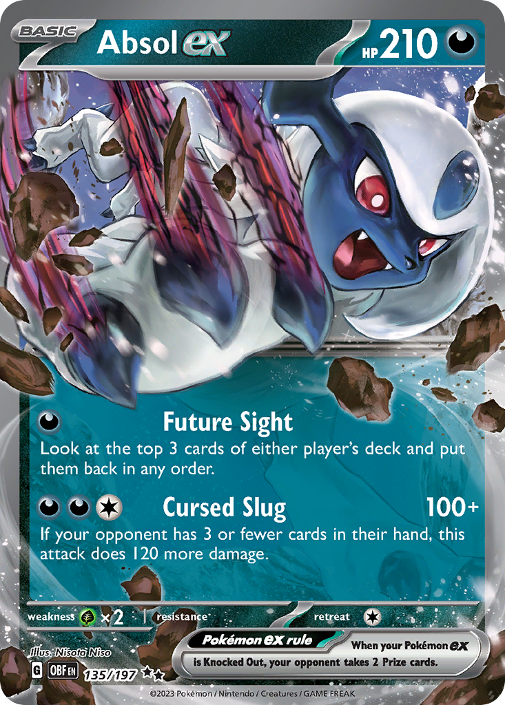 Absol ex – Obsidian Flames