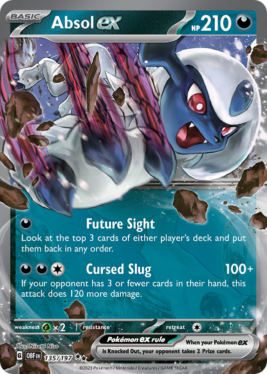 Absol ex – Obsidian Flames