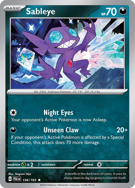 Sableye – Paldea Evolved
