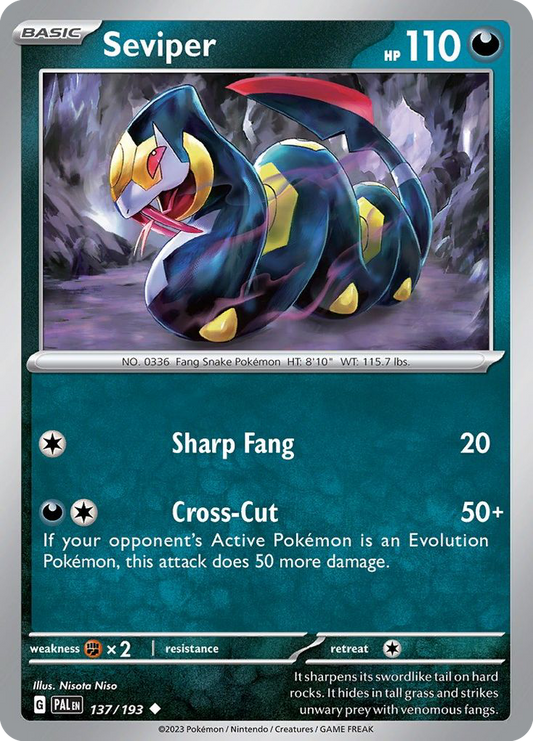 Seviper – Paldea Evolved