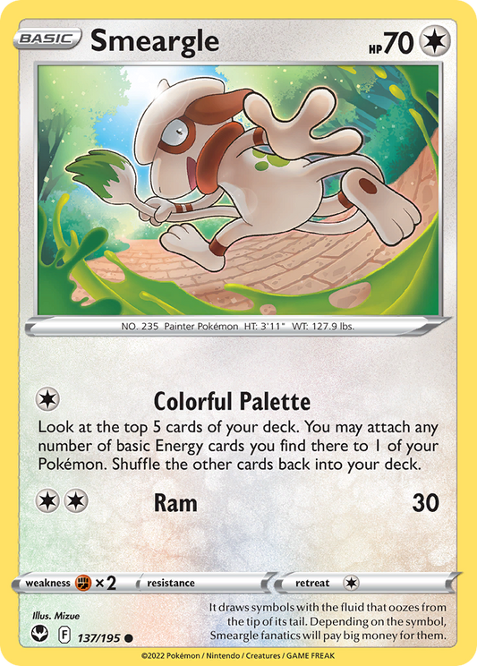 Smeargle – Silver Tempest