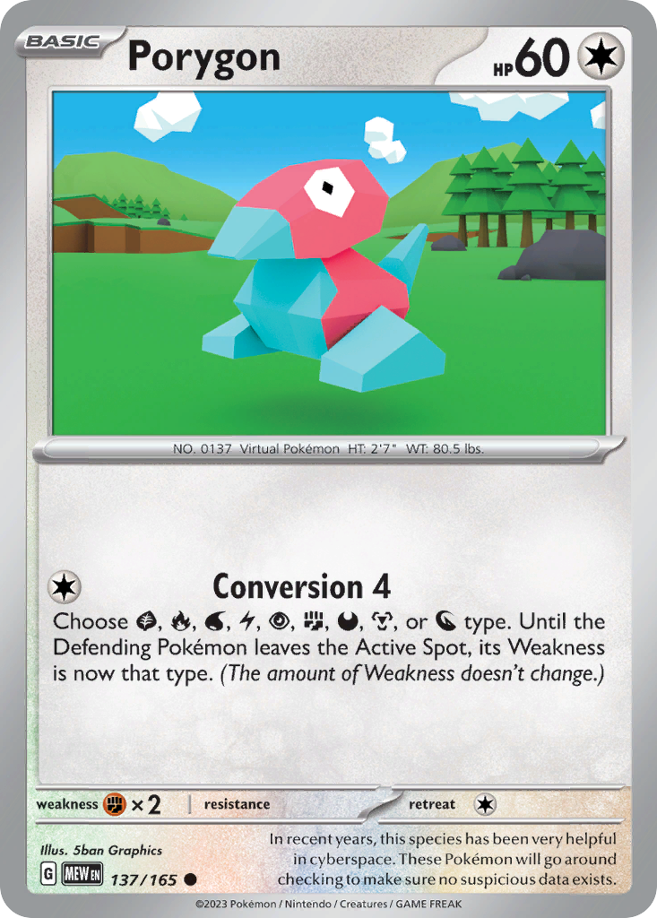 Porygon – 151