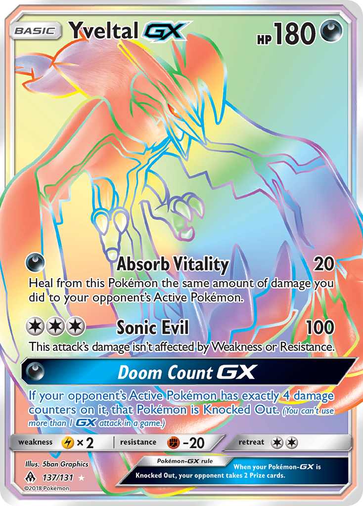 Yveltal-GX – Forbidden Light