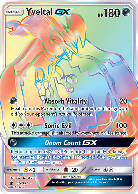 Yveltal-GX – Forbidden Light
